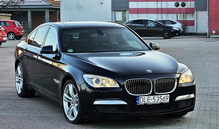 bmw dolnośląskie BMW Seria 7 cena 65900 przebieg: 260721, rok produkcji 2009 z Chojnów